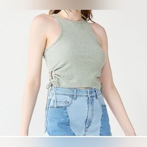 NWT SO keyhole racerback tank top XXL